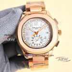 Perfect Patek Philippe White Dial Full Rose Gold Men's Watch 42mm Replica (1)_th.jpg